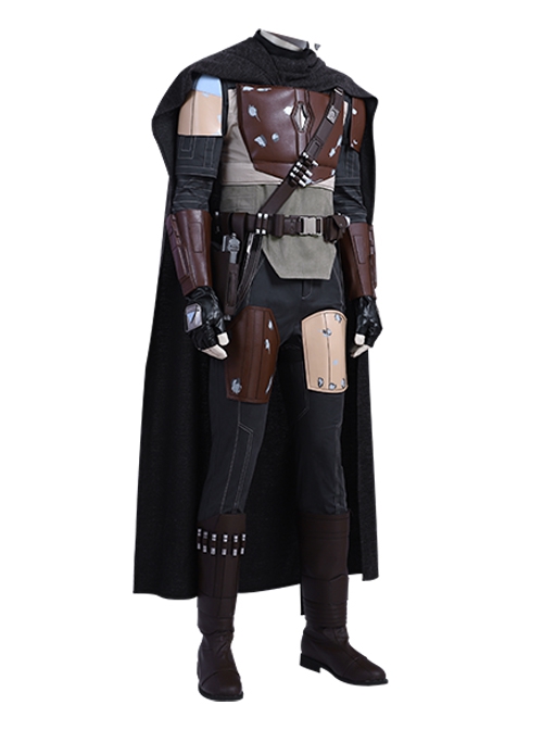 The Mandalorian Halloween Cosplay Mandalorian Costume Full Set Without Helmet