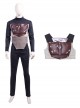 The Mandalorian Halloween Cosplay Mandalorian Costume Brown Vest