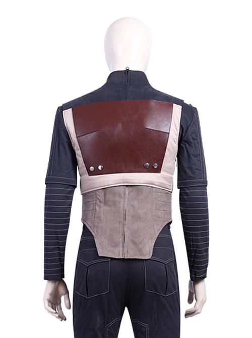 The Mandalorian Halloween Cosplay Mandalorian Costume Brown Vest