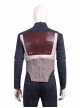 The Mandalorian Halloween Cosplay Mandalorian Costume Brown Vest