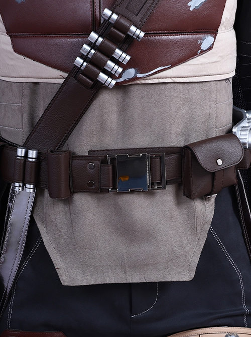 The Mandalorian Halloween Cosplay Mandalorian Accessories Belt Components And Back Straps Components