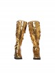 Wonder Woman 1984 Halloween Cosplay Wonder Woman Diana Prince Golden Battle Suit Accessories Golden Boots And Knee Guards