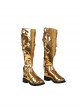 Wonder Woman 1984 Halloween Cosplay Wonder Woman Diana Prince Golden Battle Suit Accessories Golden Boots And Knee Guards