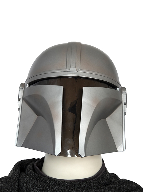 Crisis On Infinite Earths Halloween Cosplay The Mandalorian Accessories Silver Helmet