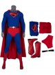 Crisis On Infinite Earths Halloween Cosplay Superman Blue Battle Suit Costume Full Set