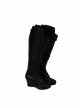 Black Widow Halloween Cosplay Natasha Romanoff Black Battle Suit Accessories Black Boots