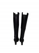 Black Widow Halloween Cosplay Natasha Romanoff Black Battle Suit Accessories Black Boots