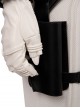 Black Widow Halloween Cosplay Natasha Romanoff White Battle Suit Costume Full Set