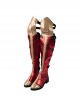 Wonder Woman 1984 Halloween Cosplay Diana Prince Black Cloak Suit Accessories Red-Golden Boots