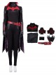 TV Drama Batwoman 2019 Halloween Cosplay Kate Kane Black Battle Suit Costume Set