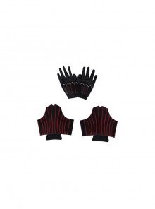 TV Drama Batwoman 2019 Halloween Cosplay Kate Kane Black Battle Suit Accessories Gloves And Wrist Guards