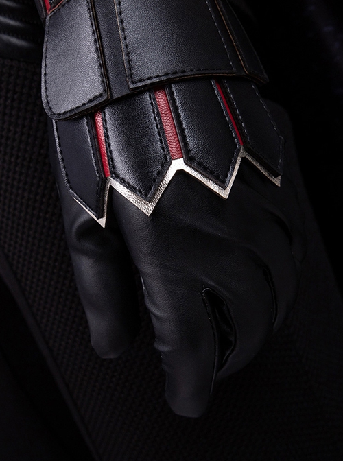 TV Drama Batwoman 2019 Halloween Cosplay Kate Kane Black Battle Suit Accessories Gloves And Wrist Guards