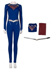 Supergirl Season 5 Halloween Cosplay Kara Zor-El Kara Kent Battle Suit Costume Set