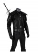 TV Drama The Witcher Halloween Cosplay Gwynbleidd Geralt Of Rivia Costume Black Vest