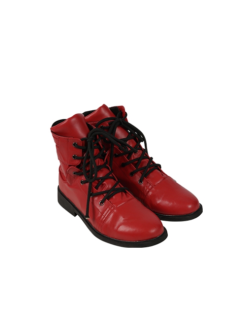 Final Fantasy VII Remake Halloween Cosplay Tifa Lockhart Accessories Red Shoes