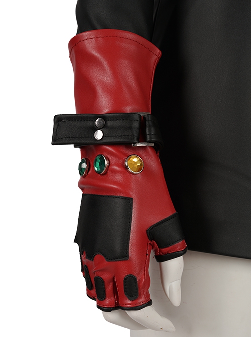 Final Fantasy VII Remake Halloween Cosplay Tifa Lockhart Accessories Elbow Guard And Oversleeves And Gloves