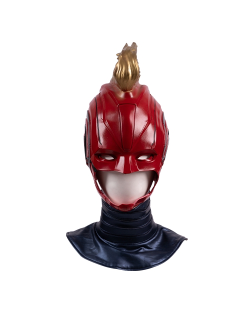 The Avengers 4 Endgame Halloween Cosplay Captain Marvel Carol Danvers Accessories Red Helmet