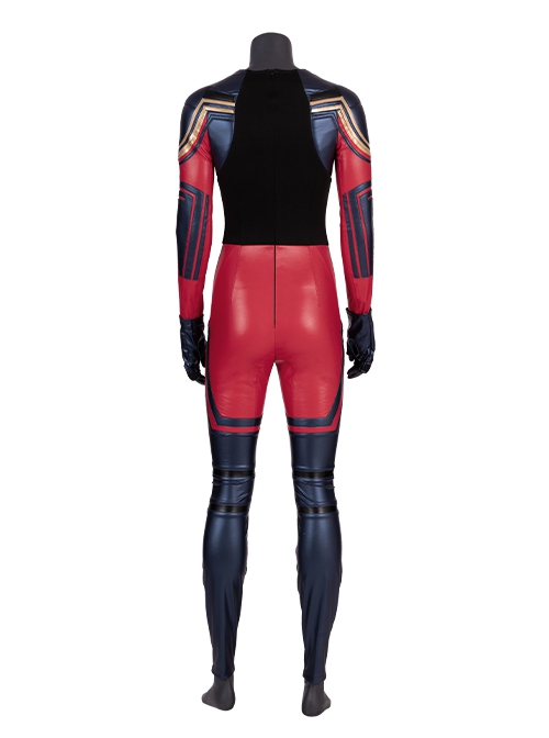 The Avengers 4 Endgame Halloween Cosplay Captain Marvel Carol Danvers Costume Bodysuit