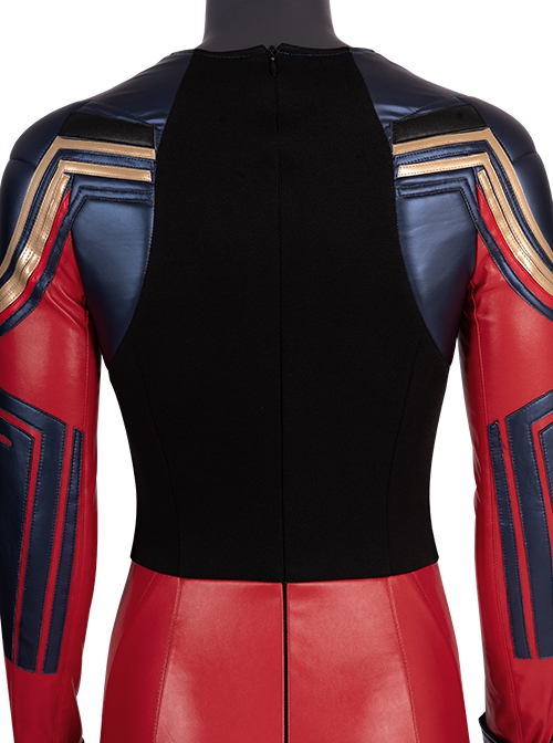 The Avengers 4 Endgame Halloween Cosplay Captain Marvel Carol Danvers Costume Bodysuit