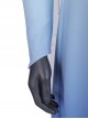 Frozen 2 Halloween Cosplay Elsa Blue Dress Suit Costume Full Set Without Shoes