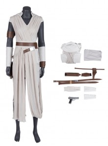 Star Wars The Rise Of Skywalker Halloween Cosplay Rey Skywalker Costume Full Set