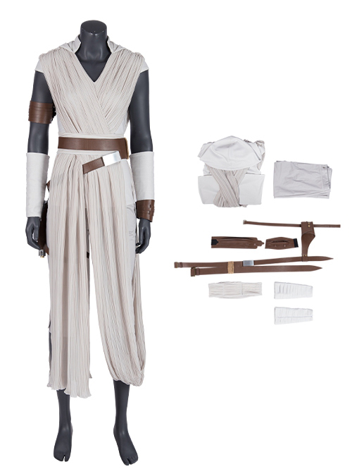 Star Wars The Rise Of Skywalker Halloween Cosplay Rey Skywalker Costume Full Set