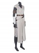 Star Wars The Rise Of Skywalker Halloween Cosplay Rey Skywalker Costume Gray Top