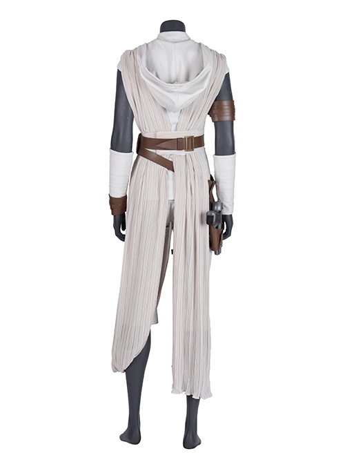 Star Wars The Rise Of Skywalker Halloween Cosplay Rey Skywalker Costume Gray Top