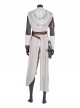 Star Wars The Rise Of Skywalker Halloween Cosplay Rey Skywalker Costume Gray Top