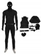 Spider-Man Far From Home Halloween Cosplay Peter Parker Sneak Version Black Battle Suit Costume Set