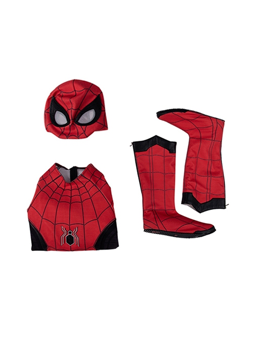 Spider-Man Far From Home Halloween Cosplay Spider-Man Peter Parker Costume Full Set