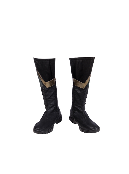 TV Drama Titans Halloween Cosplay Robin Dick Grayson Accessories Black Boots