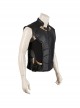 Avengers Endgame Halloween Cosplay Hawkeye Clint Barton Costume Black Vest