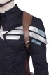 Avengers Endgame Halloween Cosplay Captain America Steve Rogers Pure Color Battle Suit Costume Shoulder Collar And Top