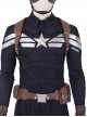 Avengers Endgame Halloween Cosplay Captain America Steve Rogers Pure Color Battle Suit Accessories Back Straps And Belt