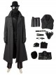 Spider-Man Into The Spider-Verse Halloween Cosplay Spider-Man Noir Peter Parker Costume Set