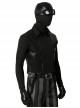 Spider-Man Into The Spider-Verse Halloween Cosplay Spider-Man Noir Peter Parker Costume Black Vest