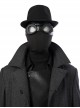 Spider-Man Into The Spider-Verse Halloween Cosplay Spider-Man Noir Peter Parker Accessories Black Hat