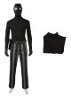 Spider-Man Into The Spider-Verse Halloween Cosplay Spider-Man Noir Peter Parker Costume Black Bottoming Top