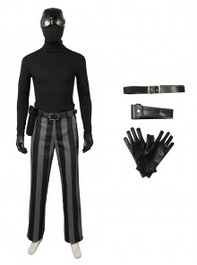 Spider-Man Into The Spider-Verse Halloween Cosplay Spider-Man Noir Peter Parker Accessories Belt Components And Gloves