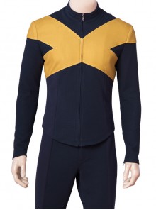 X-Men Dark Phoenix Halloween Cosplay College X-Men Male Uniform Cyclops Scott Summers Costume Long Sleeve Top