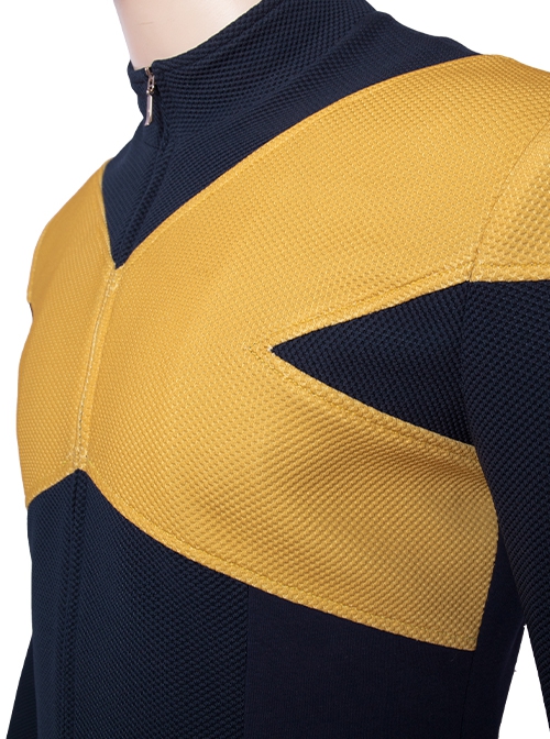 X-Men Dark Phoenix Halloween Cosplay College X-Men Male Uniform Cyclops Scott Summers Costume Long Sleeve Top