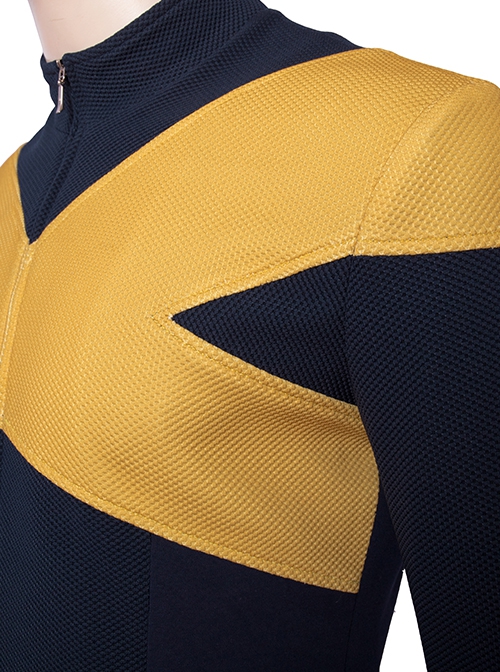 X-Men Dark Phoenix Halloween Cosplay College X-Men Male Uniform Cyclops Scott Summers Costume Long Sleeve Top