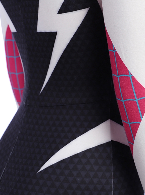 Spider-Man Into The Spider-Verse Halloween Cosplay Female Version Spider-Man Gwen Stacy Costume Full Set