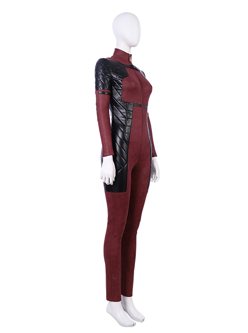 Comics Lady Deadpool Halloween Cosplay Wanda Wilson Costume Bodysuit