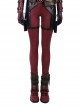 Comics Lady Deadpool Halloween Cosplay Wanda Wilson Accessories Red Shoes