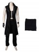 Devil May Cry 5 Halloween Cosplay V The Mysterious One Black Long Vest Suit Costume Black Trousers