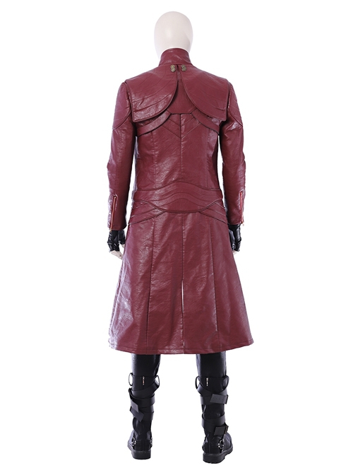 Devil May Cry 5 Halloween Cosplay Dante Long Sleeve Windbreaker Version Costume Full Set