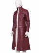 Devil May Cry 5 Halloween Cosplay Dante Long Sleeve Windbreaker Version Costume Red Windbreaker And Back Straps