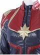 Captain Marvel Halloween Cosplay Carol Danvers Red Version Battle Suit Costume Full Set